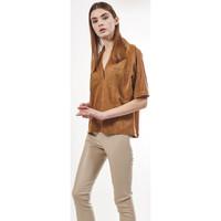 max moi blouse mathys womens shirt in beige