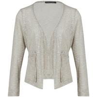 Mado Et Les Autres Cardigan CLASSIC women\'s Cardigans in BEIGE