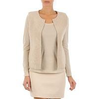 Majestic 241 women\'s Cardigans in BEIGE