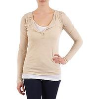 Majestic 191 women\'s Long Sleeve T-shirt in BEIGE