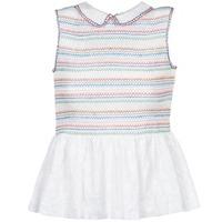 manoush cotonnade smockee womens vest top in multicolour