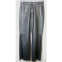 marks spencer swize 10 black short mark spencer black pvc trousers