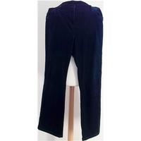 Marks and Spencer navy trousres, size 12 short. Marks and Spencer - Size: 28\