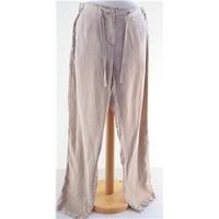 Marks and Spencer - Size 14 - Beige - Trousers