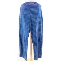 Marks and Spencer - Size: 10M - Blue - Cropped trousers