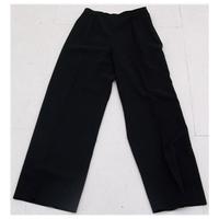 Max Mara, size 8 black wool trousers