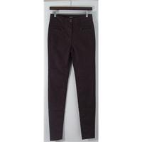Marks & Spencer Collection Jeggings Chocolate Brown Stretch Jeans UK Size 8 / Leg Length 32\