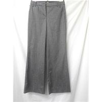 Marks and Spencer- Per Una - Size: 8m - Grey tweed- Trousers