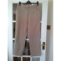MARKS AND SPENCERS BEIGE TROUSERS SIZE 16M M&S Marks & Spencer - Beige - Trousers