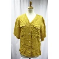 maxmara weekend size medium yellow top tunic