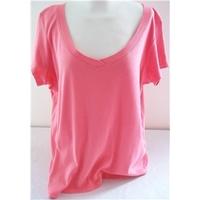 Marks and Spencer - Size: 22 - Pink - Cap sleeved T-shirt
