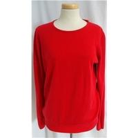 marks and spencer size 34 red jumper
