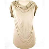 Marks and Spencer Cowl Neck Mushroom Formal T-shirt