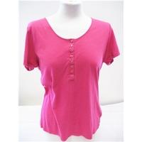 Marks & Spencer - Size: 14 - Pink - Cap sleeved Top