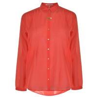 MAISON SCOTCH Sheer Long Sleeved Shirt