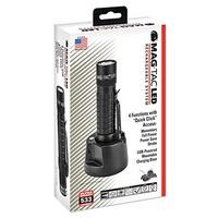 MAGLITE MAG-TAC PLAIN BEZEL RECHARGEABLE SYSTEM (LITHIUM)