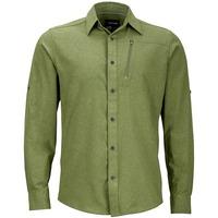 MARMOT MENS BOREAS LS SHIRT STONE GREEN (LARGE)