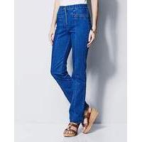 magisculpt straight leg jean short