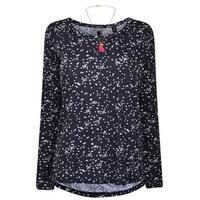 MAISON SCOTCH Long Sleeved Star Print T Shirt