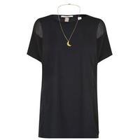 MAISON SCOTCH Mesh Insert T Shirt