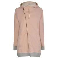 MAISON SCOTCH Twisted Zip Hooded Sweatshirt