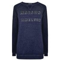 MAISON SCOTCH Burnout Cameleon Sweatshirt
