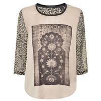 maison scotch photo print top