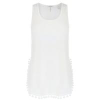 MAISON SCOTCH Pom Pom Trimmed Top