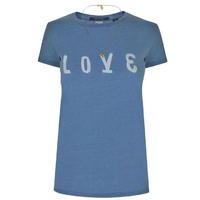 maison scotch love t shirt