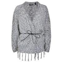 maison scotch knitted kimono cardigan jacket