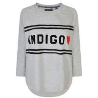 MAISON SCOTCH Indigo Logo Sweatshirt