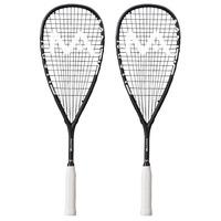 mantis power black squash racket double pack