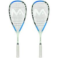 mantis power 110 ii squash racket double pack