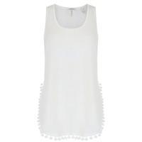MAISON SCOTCH Pom Pom Trimmed Top