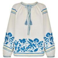 MAISON SCOTCH Boho Embroidered Top