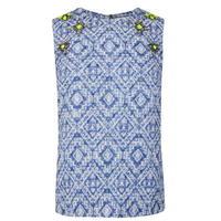 MATTHEW WILLIAMSON Embellished Tank Top