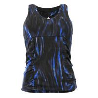 Marika Blue Racer Back tank top