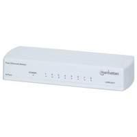 Manhattan 8 Port Ultra Compact 10/100 Ethernet Switch White (560689)