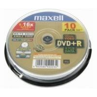 Maxell DVD+R 4, 7GB 120min 16x printable 25pk Spindle