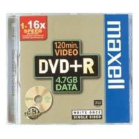 Maxell DVD+R 4, 7GB 120min 16x 10pk Slim Case