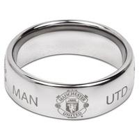 Manchester United Crest Ring - Super Titanium