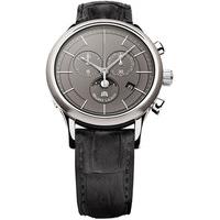 maurice lacroix watch les classiques round gents moonphase chrono