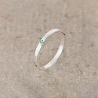 May Birthstone Ring (Emerald)