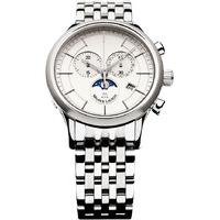 Maurice Lacroix Watch Les Classiques Round Gents Moonphase Chrono