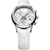 maurice lacroix watch les classiques round ladies moonphase chrono