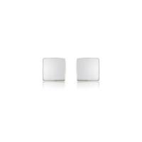 Mark Milton 9ct White Gold Medium Cube Stud Earrings
