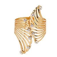 May Polly The new fashion feather Diamond Bracelet Christmas Gifts