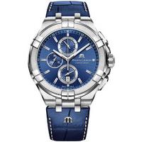 Maurice Lacroix Watch Aikon Chronograph Blue Mens