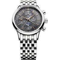 maurice lacroix watch les classiques chronograph phase de lune mens