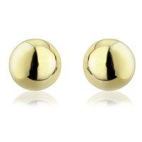 Mark Milton Yellow Gold Ball Studs